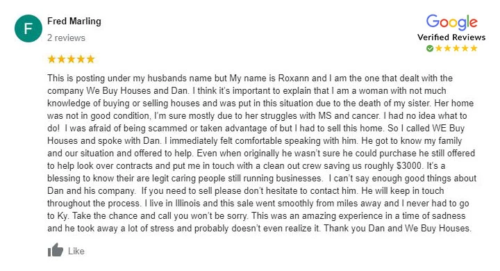 sell my home quickly Kentucky
